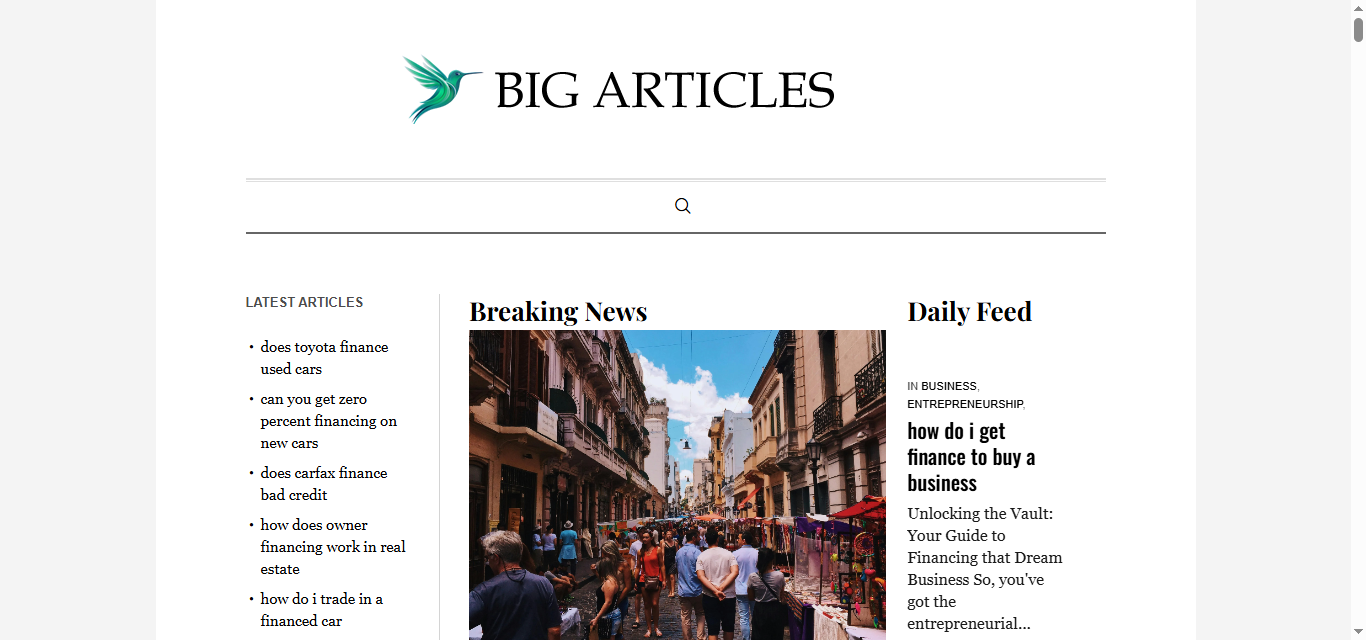 Big Articles Platform